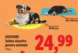 Lidl ZOOFARI Saltea răcorire pentru animale Ofertă