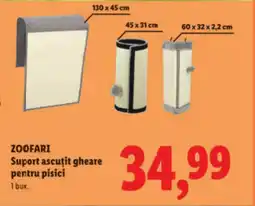 Lidl ZOOFARI Suport ascuțit gheare pentru pisici Ofertă
