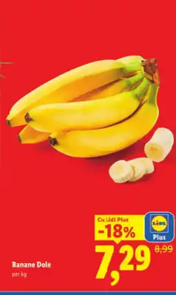Lidl Banane Dole Ofertă