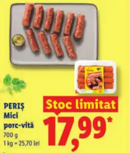 Lidl PERIS Mici porc-vită Ofertă