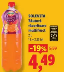 Lidl SOLEVITA Băutură răcoritoare multifruct Ofertă