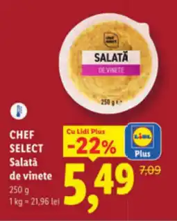Lidl CHEF SELECT Salată de vinete Ofertă