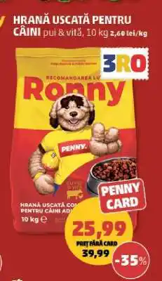 Penny Hrana uscată pentru câini Ofertă