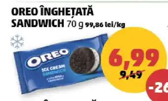 OREO ÎNGHEȚATĂ SANDWICH