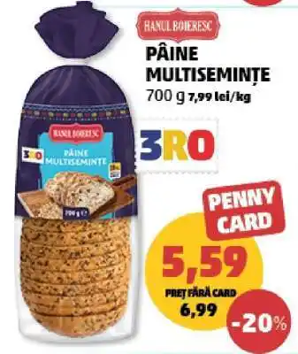 Penny Pâine multiseminte Ofertă