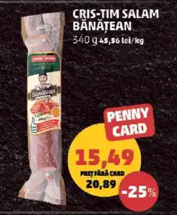 Penny CRIS-TIM Salam Bănăţean Ofertă
