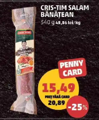 Penny CRIS-TIM Salam Bănăţean Ofertă