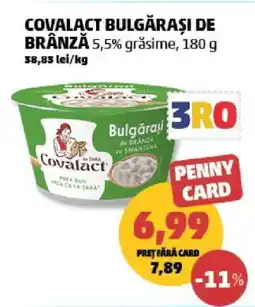 Penny Covalact Bulgărași de Brânză Ofertă