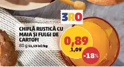Penny Chiflă rustică cu maia și fulgi de cartofi Ofertă