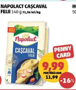 Penny NAPOLACT Caşcaval felii Ofertă