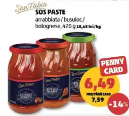 Penny San Fabio Sos Paste Ofertă