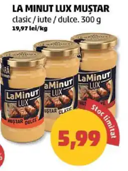 Penny LA MINUT LUX MUȘTAR Ofertă