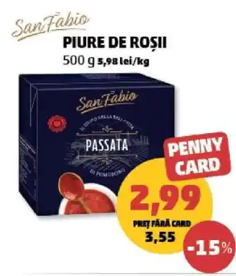 Penny San Fabio Piure de Roșii Ofertă