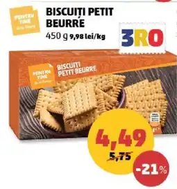 Penny Biscuiți Petit Beurre Ofertă