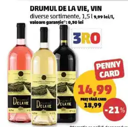 Penny DRUMUL DE LA VIE VIN Ofertă
