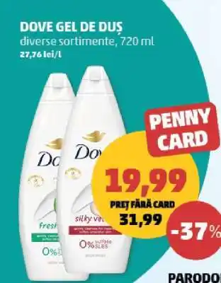 Penny DOVE Gel de duș Ofertă