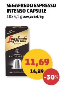 Penny SEGAFREDO ESPRESSO INTENSO CAPSULE Ofertă