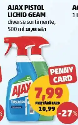 Penny AJAX PISTOL LICHID GEAM Ofertă
