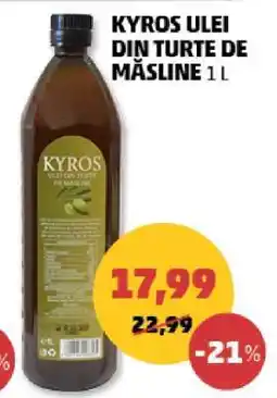 Penny KYROS ULEI DIN TURTE DE MĂSLINE 1 L Ofertă