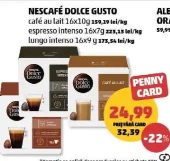 Penny NESCAFE DOLCE GUSTO Ofertă