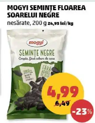 Penny Mogyi Semințe Floarea Soarelui, Negre Ofertă
