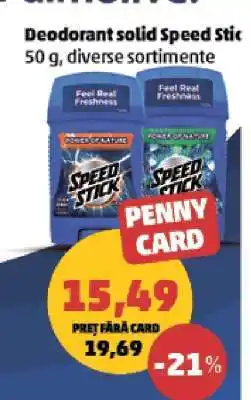 Penny Deodorant Solid Speed Stick Ofertă