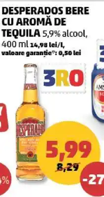 Penny Desperados Bere cu Aromă de Tequila Ofertă