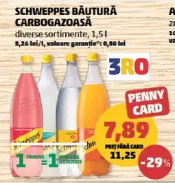 Penny Schweppes Băutură Carbogazoasă Ofertă