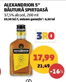 Penny ALEXANDRION 5* Băutură spirtoasă Ofertă
