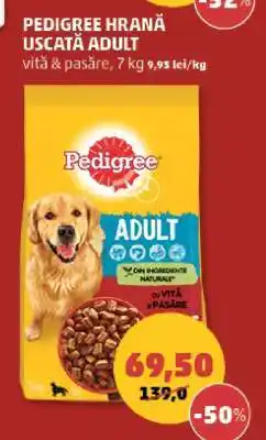Penny PEDIGREE HRANĂ USCATA ADULT Ofertă
