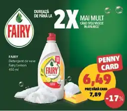 Penny Fairy Detergent de vase Fairy Lemon Ofertă