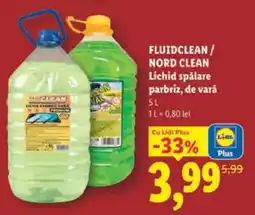 Lidl FLUIDCLEAN / NORD CLEAN Ofertă