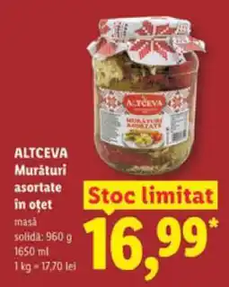 Lidl ALTCVA Murături asortate în oțet Ofertă