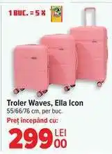 Carrefour Troler Waves, Ella Icon Ofertă