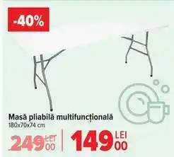 Carrefour Masă pliabilă multifuncțională Ofertă