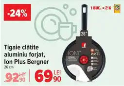 Carrefour Tigaie clătite aluminiu forjat, Ion Plus Bergner Ofertă
