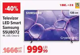 Carrefour Televizor LED Smart Samsung 55U8072 Ofertă