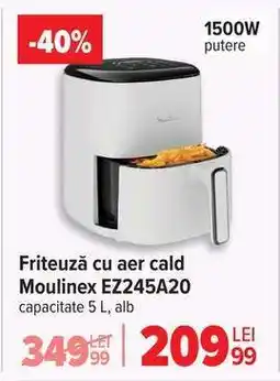 Carrefour Friteuză cu aer cald Moulinex EZ245A20 Ofertă