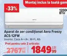 Carrefour Aparat de aer condiționat Aero Freezy ACS-12FW Ofertă