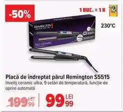 Carrefour Placă de îndreptat părul Remington S5515 Ofertă