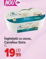 Carrefour Înghețată cu cocos, Carrefour Extra Ofertă