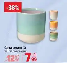 Carrefour Cană ceramică Ofertă