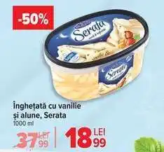 Carrefour Înghețată cu vanilie și alune, Serata Ofertă