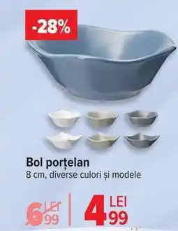 Carrefour Bol porțelan Ofertă