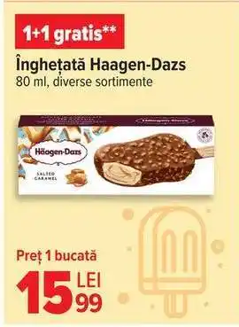 Carrefour Înghețată Haagen-Dazs Ofertă