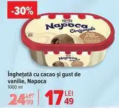 Carrefour Înghețată cu cacao și gust de vanilie, Napoca Ofertă