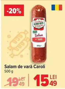Carrefour Salam de vară Caroli Ofertă