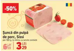 Carrefour Şuncă din pulpă de porc Sissi Ofertă