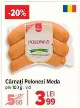 Carrefour Cârnați polonezi Meda Ofertă