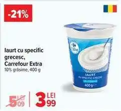 Carrefour Iaurt cu specific grecesc Carrefour Extra Ofertă